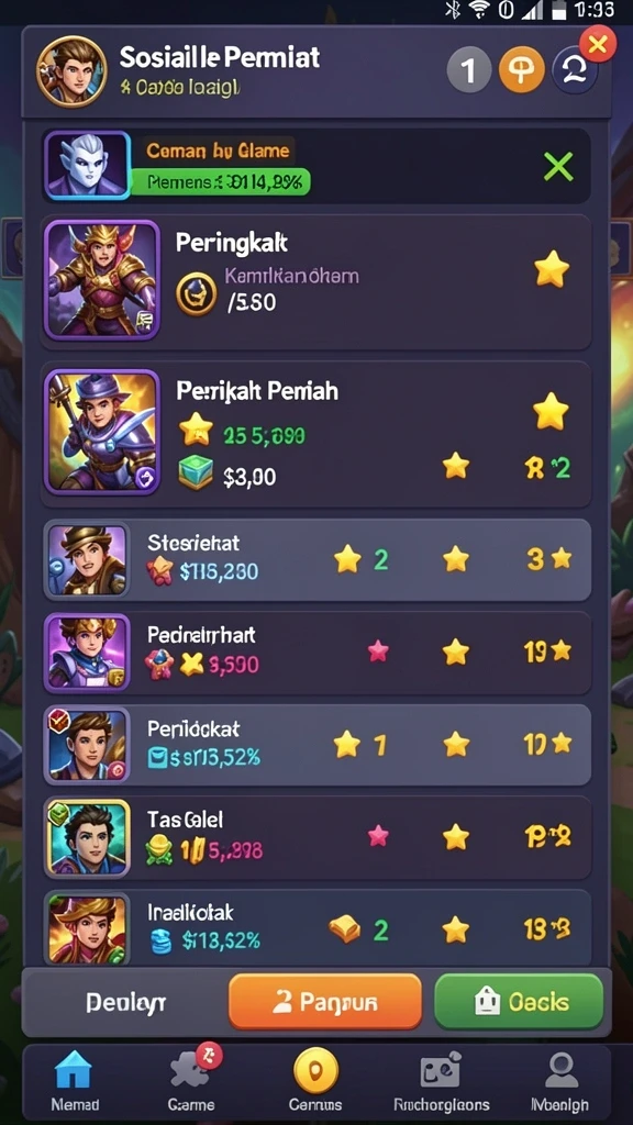 kaostogel - Fitur tips dan strategi untuk membantu pemain.