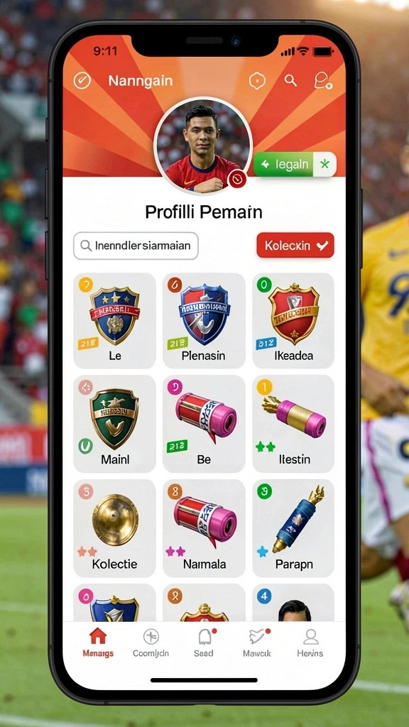pasar123 - Antarmuka yang intuitif dan menarik.