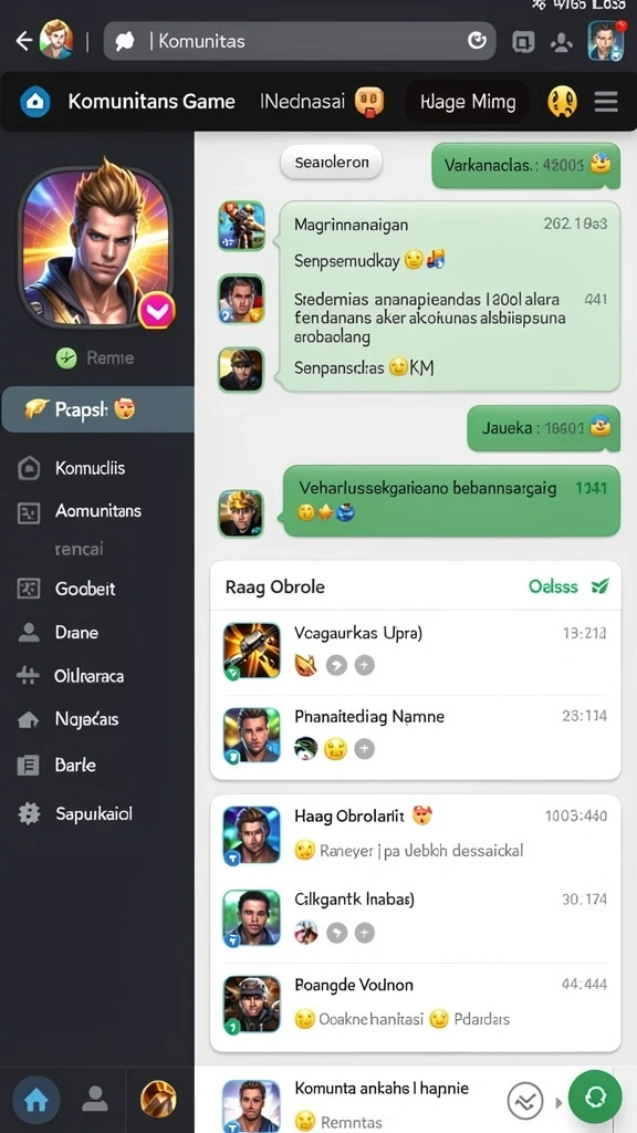 popwin - Tampilan awal yang menarik dan penuh warna.