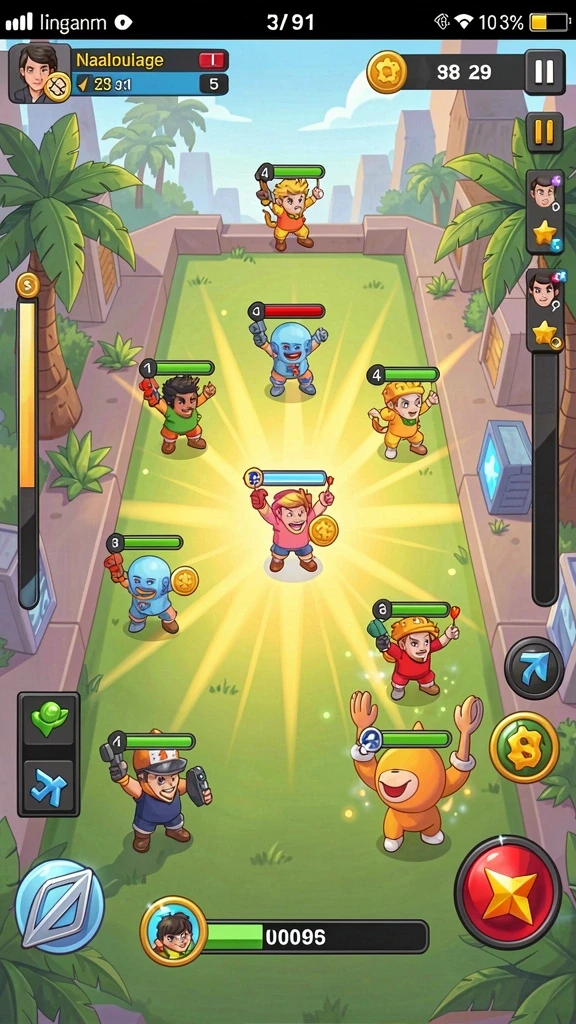 rejekigames - Tangkapan layar pertama menunjukkan gameplay yang menarik dan interaktif.